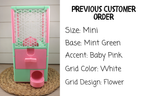 3D Printed Mini Size Capsule Dispenser GachaPop Machine