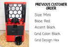 3D Printed Regular Size Capsule Dispenser GachaPop Machine