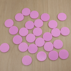 3D Printed GachaPop Tokens