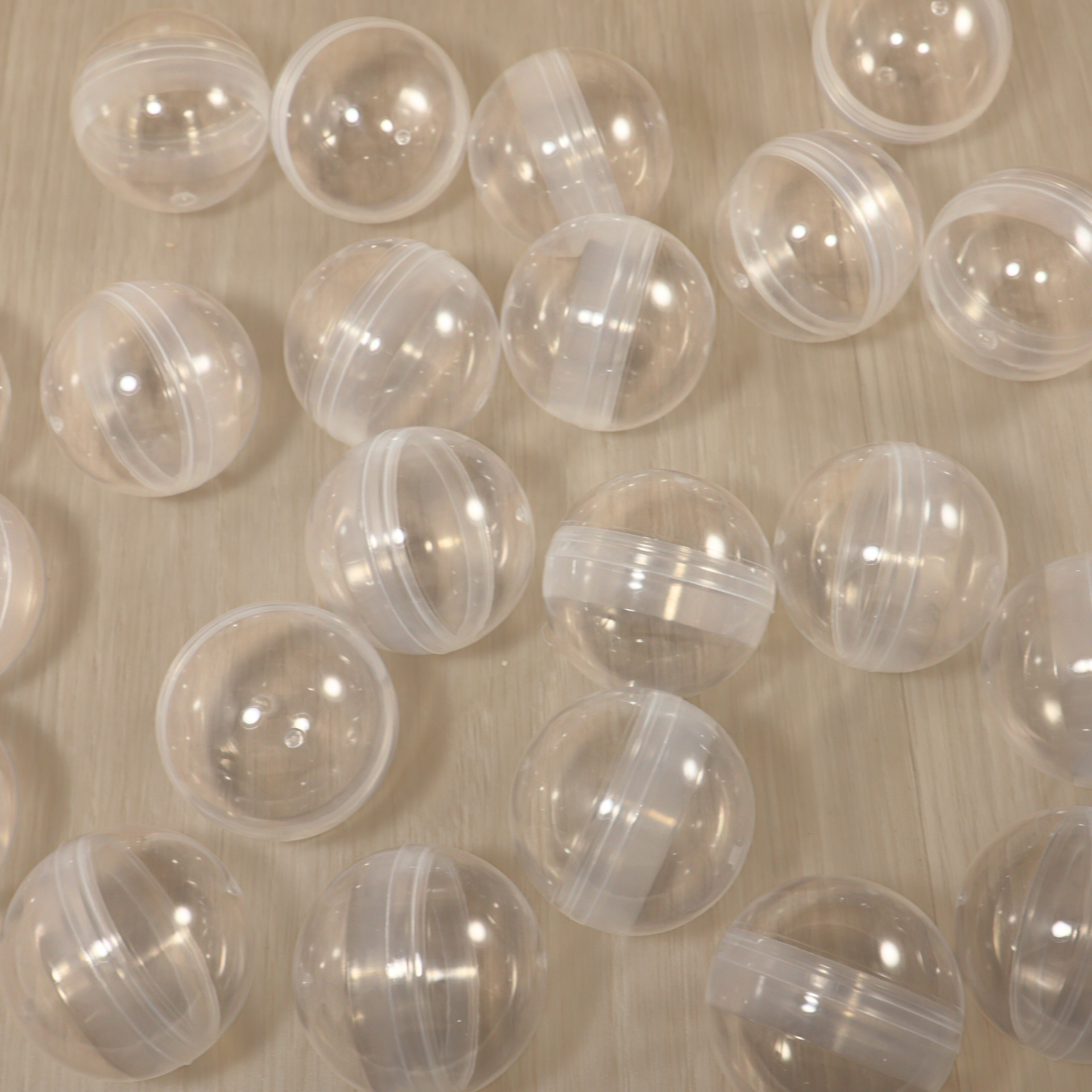 2" GachaPop Plastic Capsules (Empty)