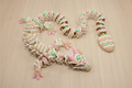 3D Printed Articulated Sugar Cookie Easter Egg Dragon