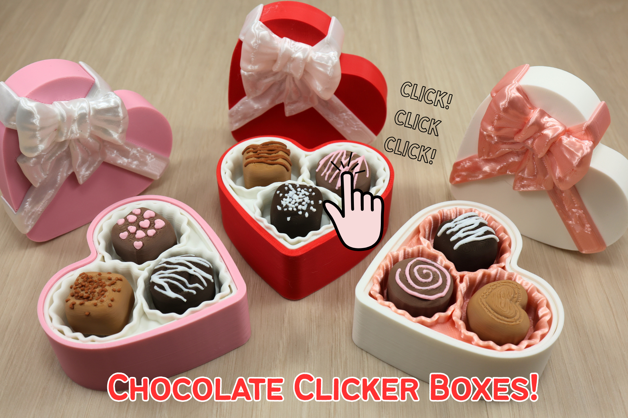 Sweetheart Chocolate Clicker Box