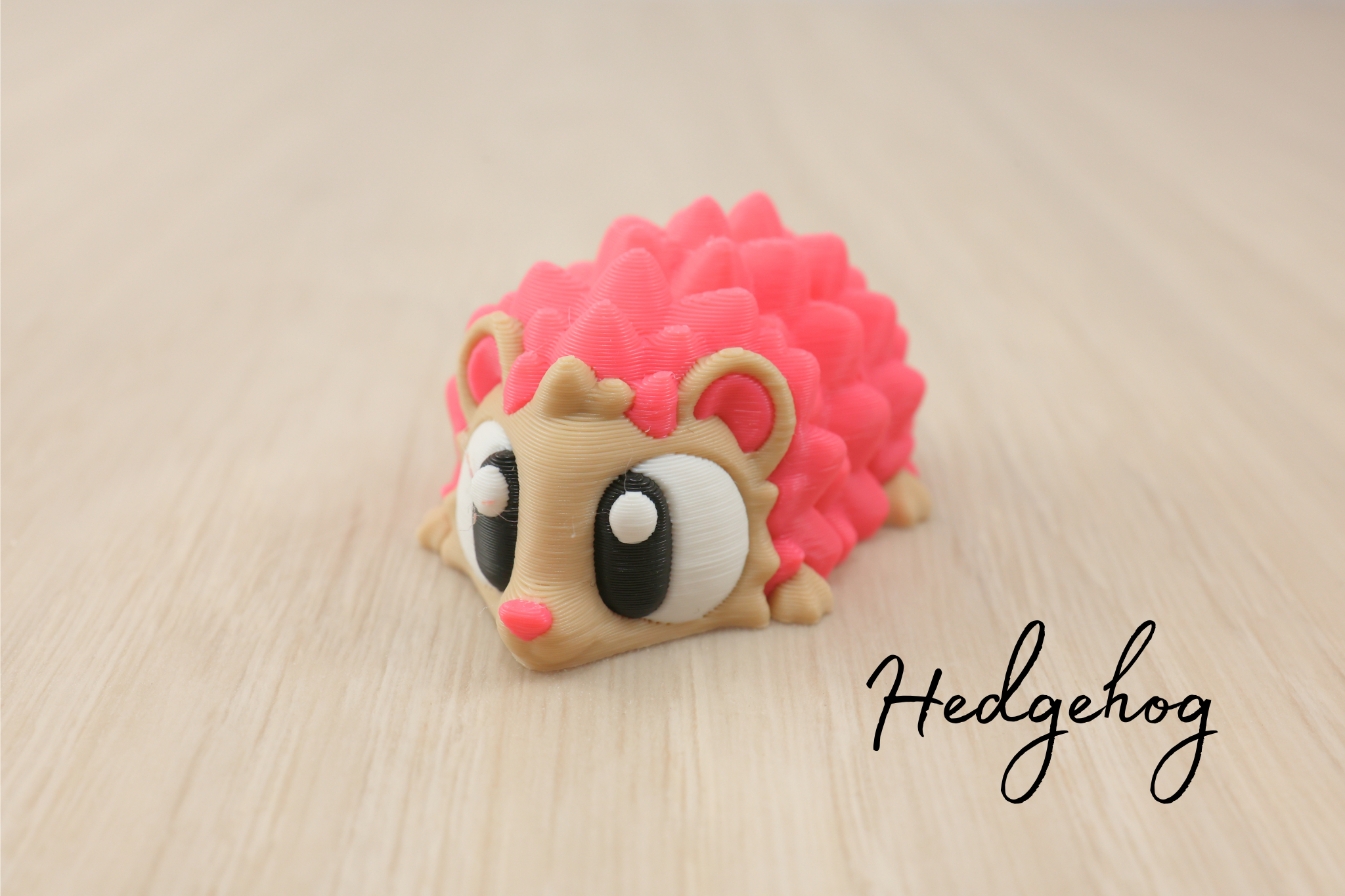 3D Printed Articulated Hedgehog Fidget Toy
