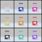 3D Printed Mini Size Capsule Dispenser GachaPop Machine