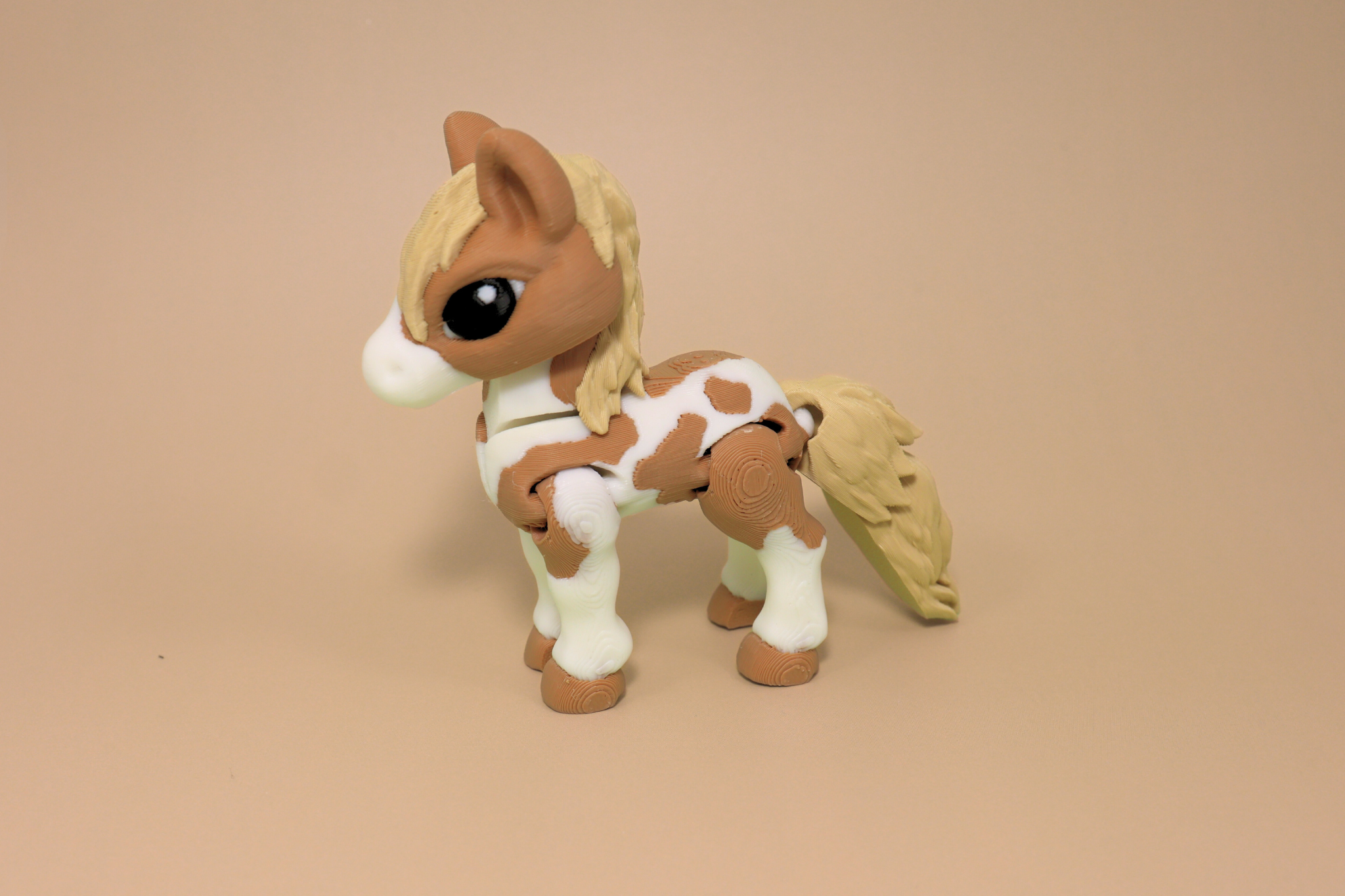 3D Printed Articulated Horse Fidget Toy