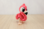 3D Printed Articulated Flamingo Fidget Toy