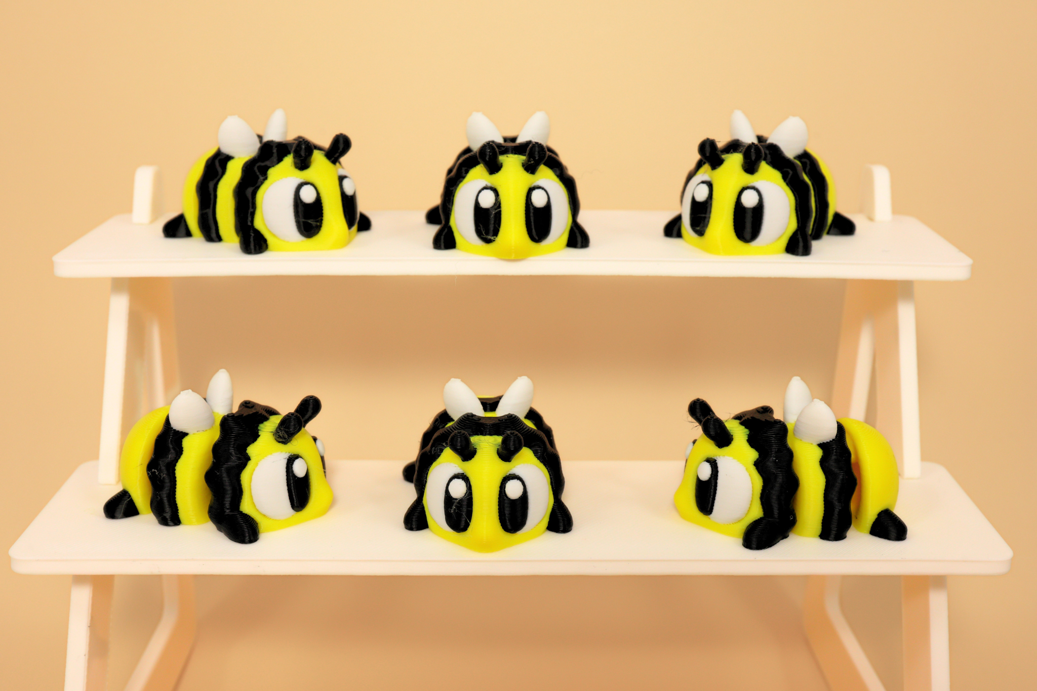 3D Printed Articulated Bumble Bee Fidget Toy