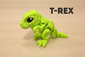 3D Printed Articulated T-Rex