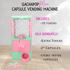 3D Printed Mini Size Capsule Dispenser GachaPop Machine