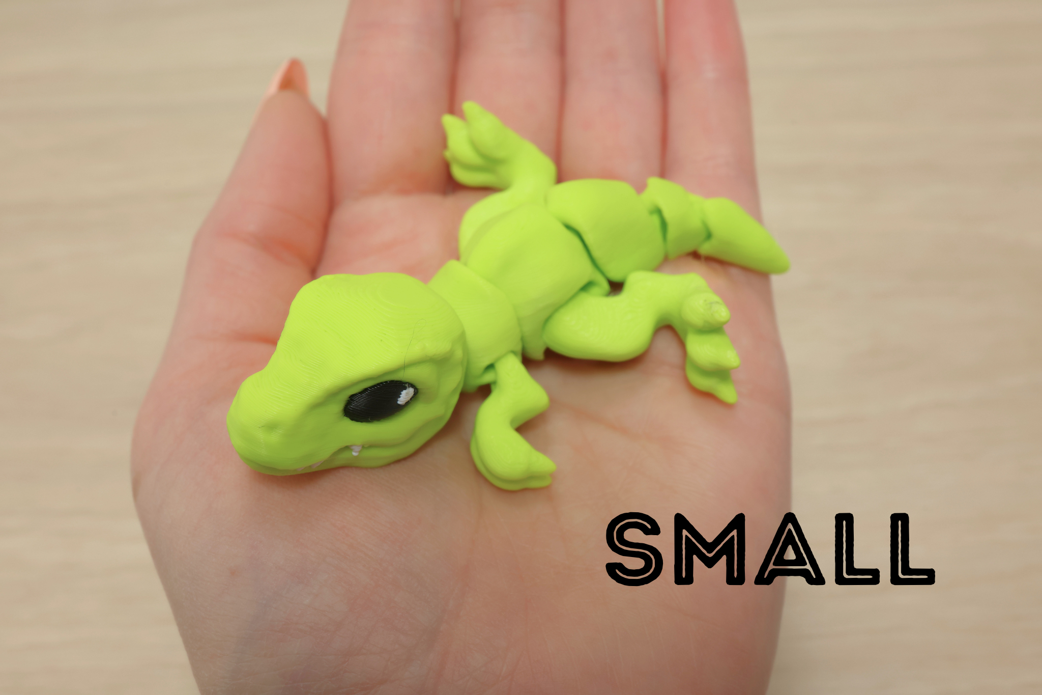 3D Printed Articulated T-Rex