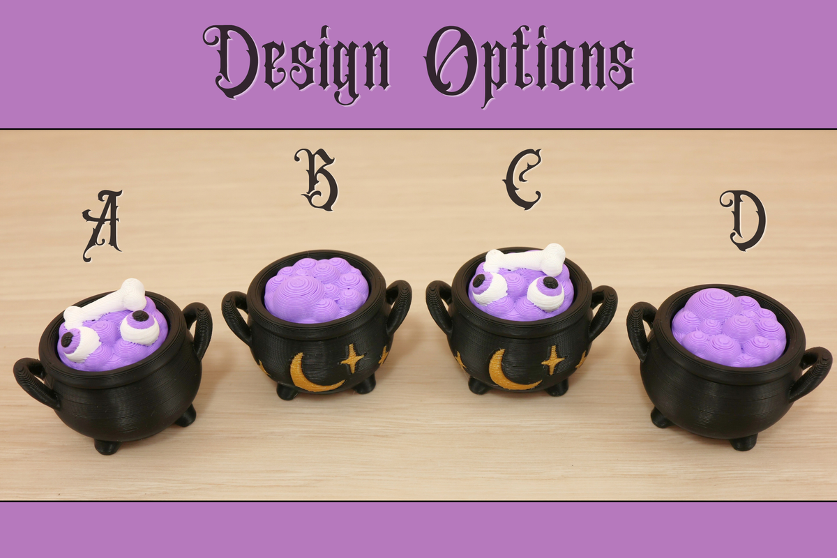 3D Printed Cauldron Clicker