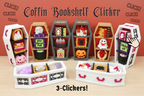 3D Printed 3-Clicker Coffin Bookshelf