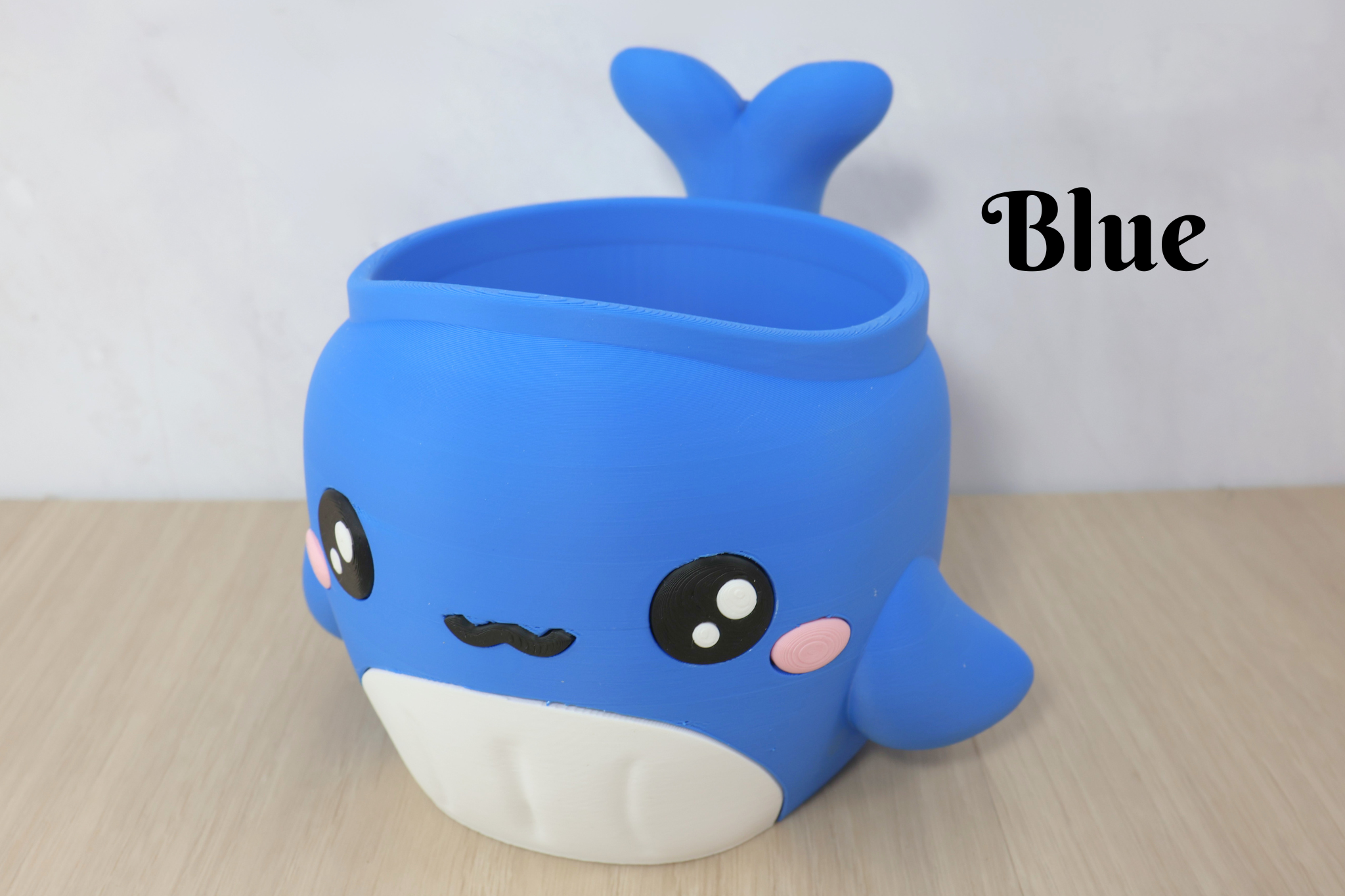 3D Printed Whale Ice Cream Pint Holder Cup