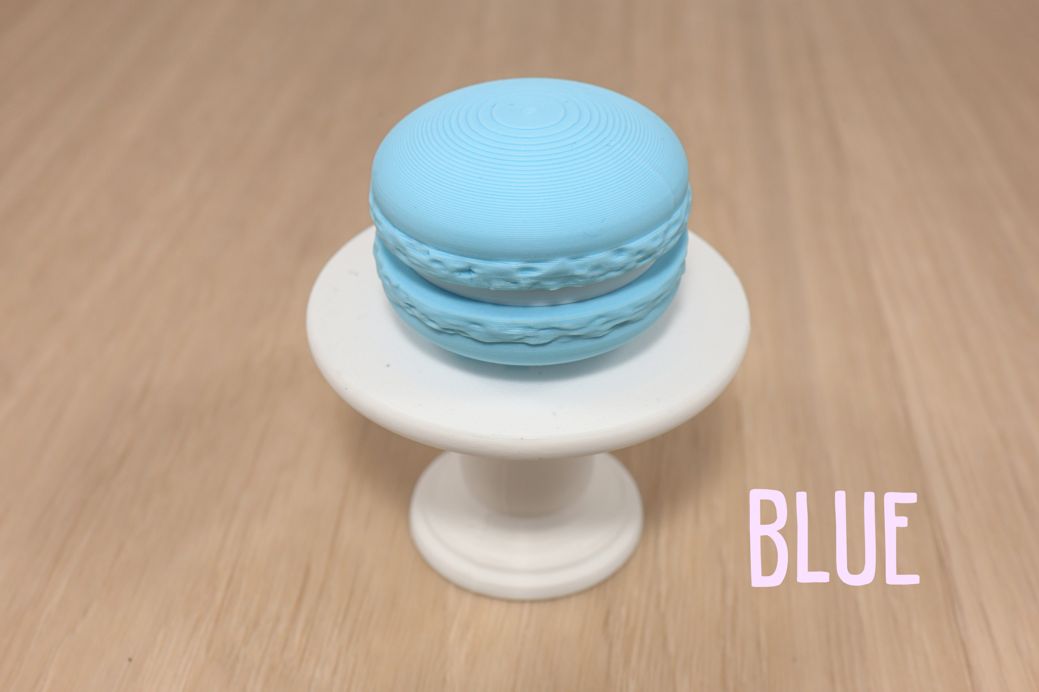 3D Printed Easter Macaron Clicker Fidget Toy