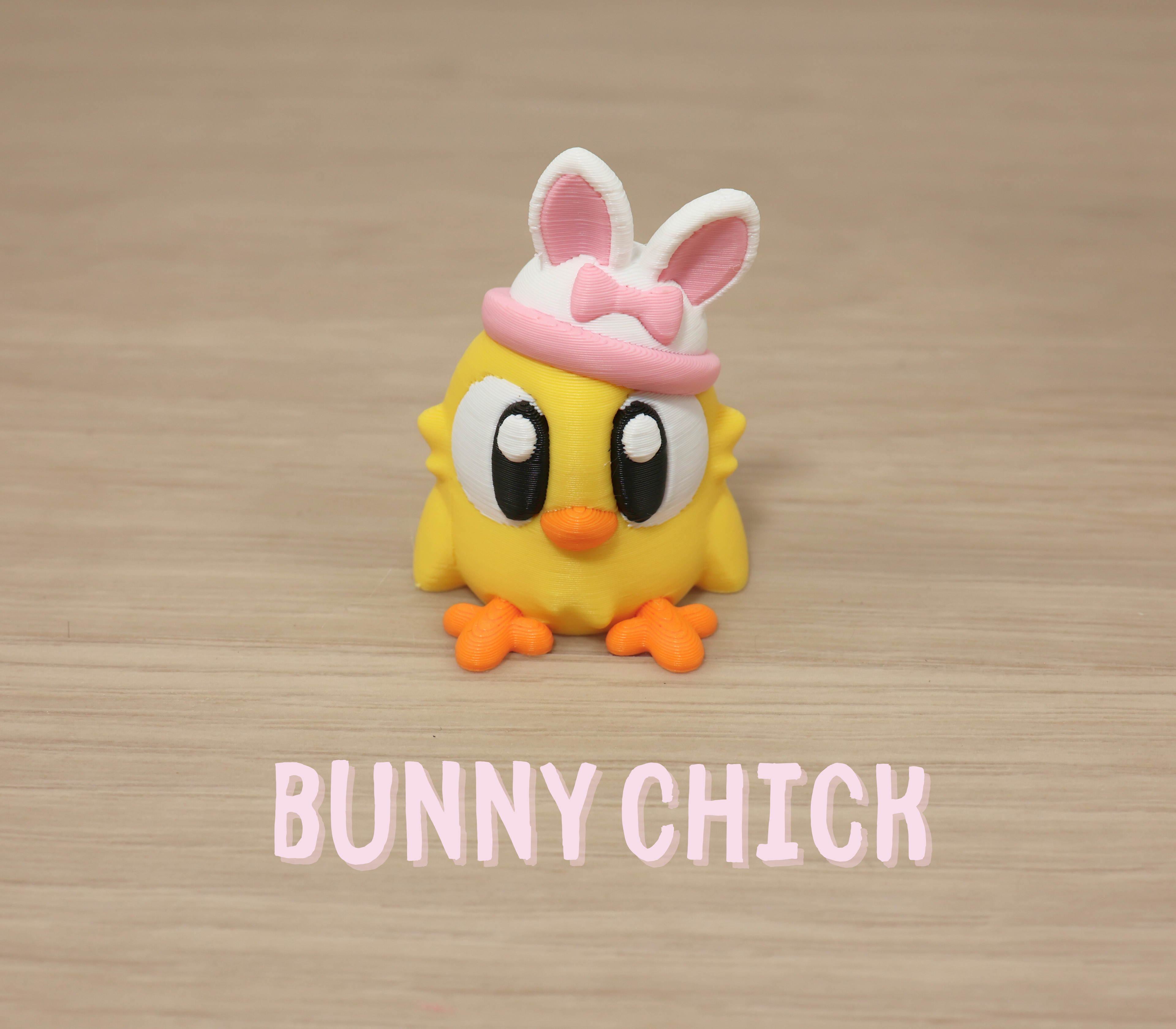 3D Printed Animal Chicks