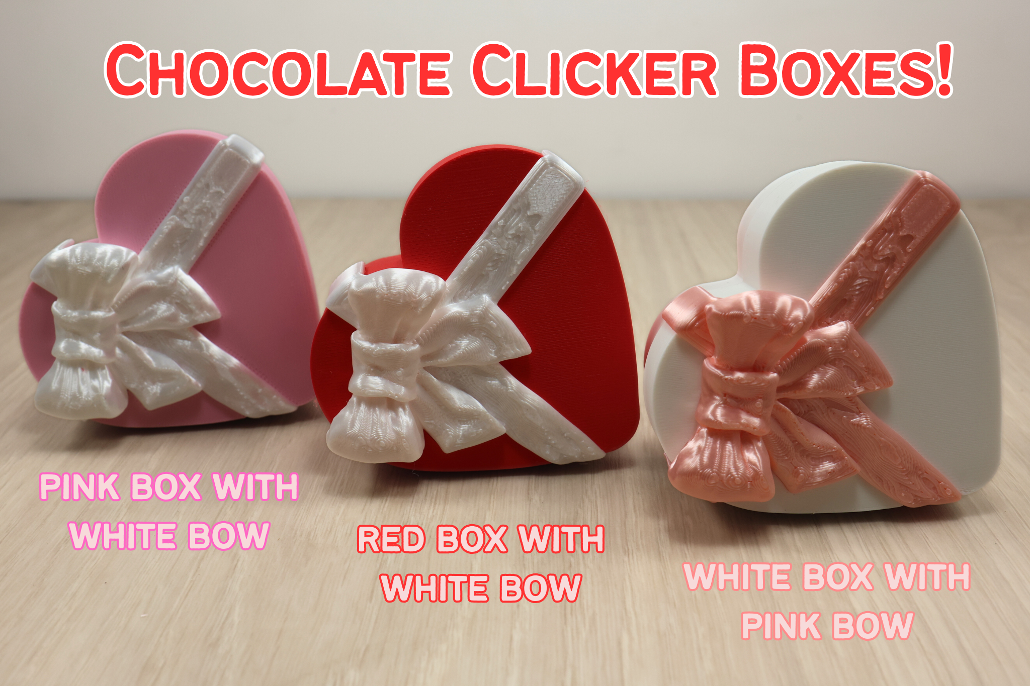 Sweetheart Chocolate Clicker Box