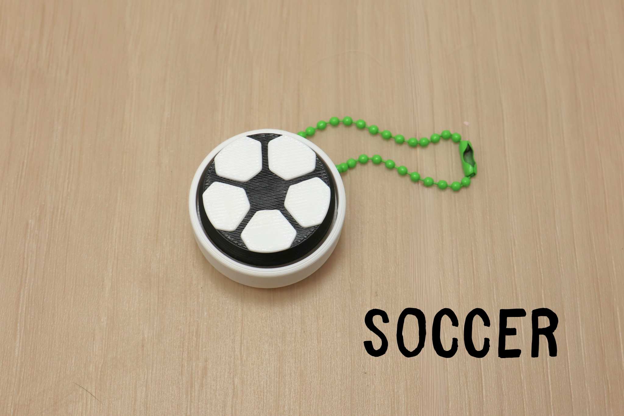 3D Printed Sports Clicker Keychain