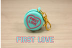 3D Printed Valentine's Day Candy Heart Clicker Keychain