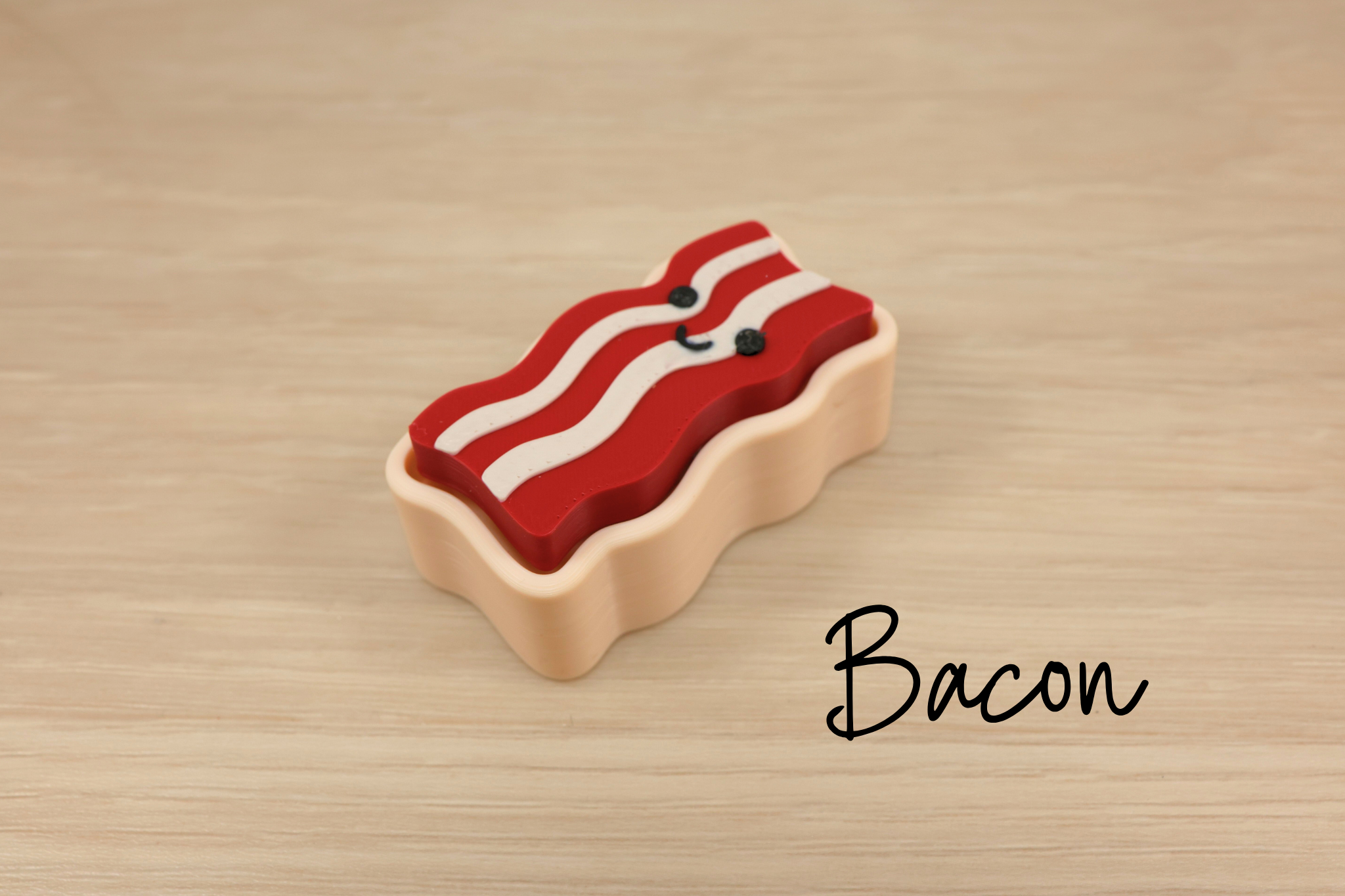 3D Printed Breakfast Clicker Fidget Toys