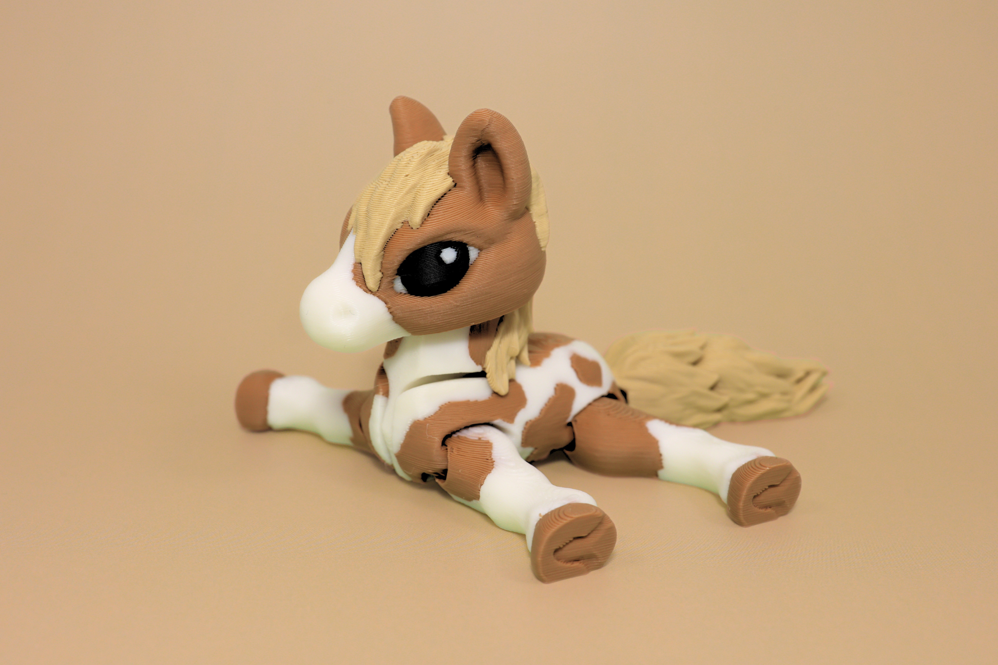 3D Printed Articulated Horse Fidget Toy