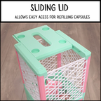 3D Printed Mini Size Capsule Dispenser GachaPop Machine