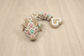 3D Printed Articulated Sugar Cookie Heart Dragon