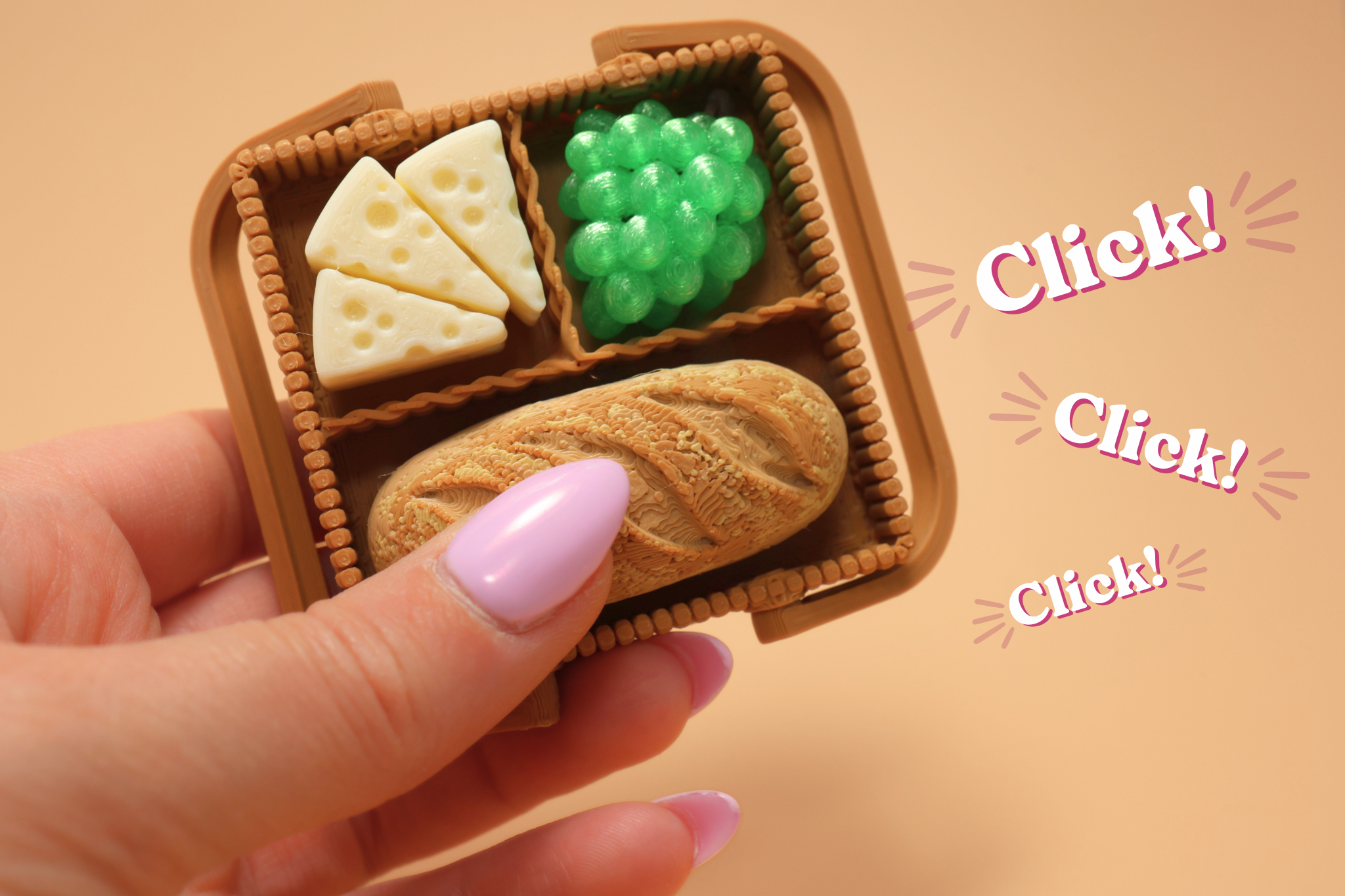 3D Printed Picnic Basket Clicker