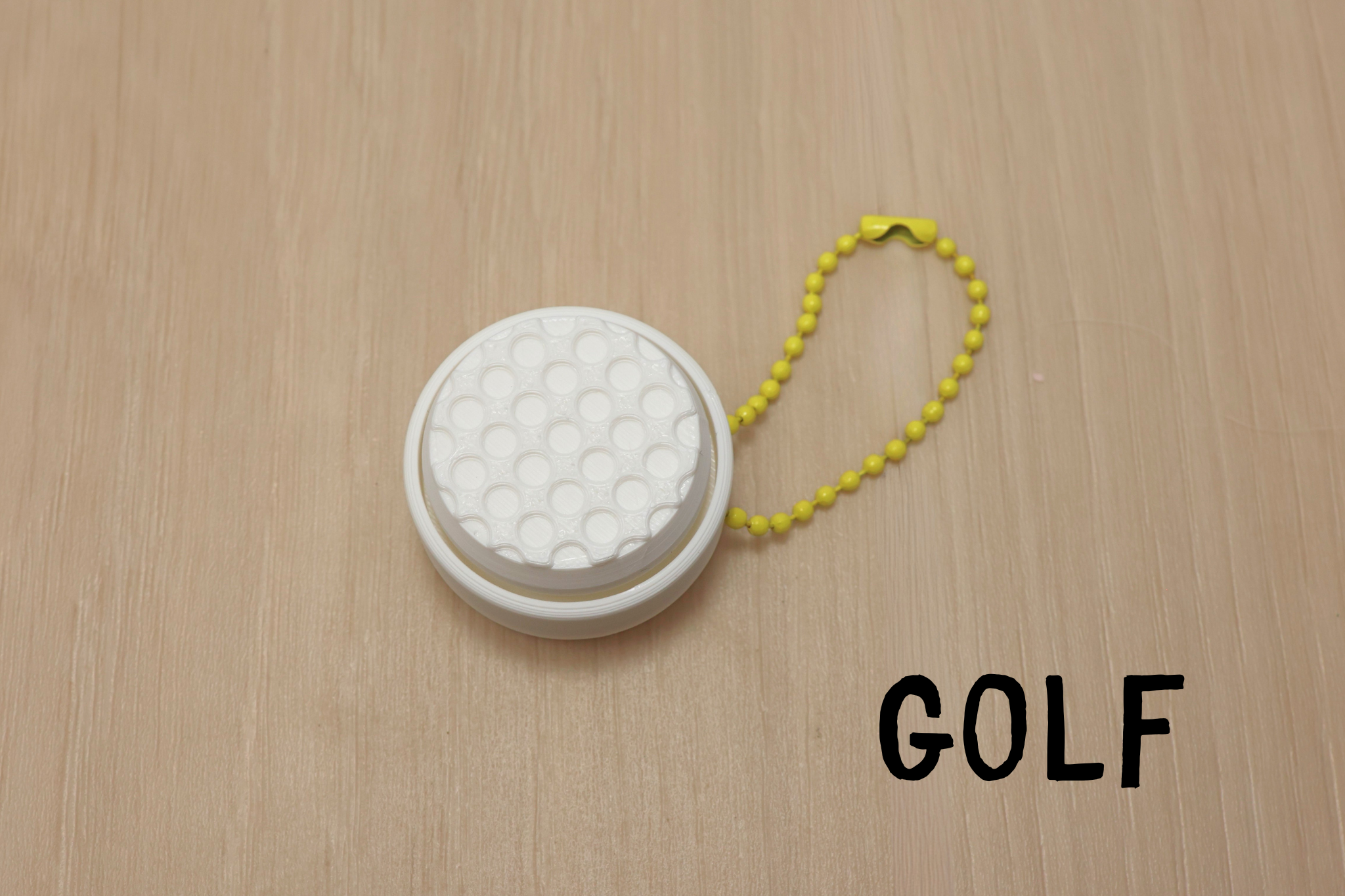 3D Printed Sports Clicker Keychain