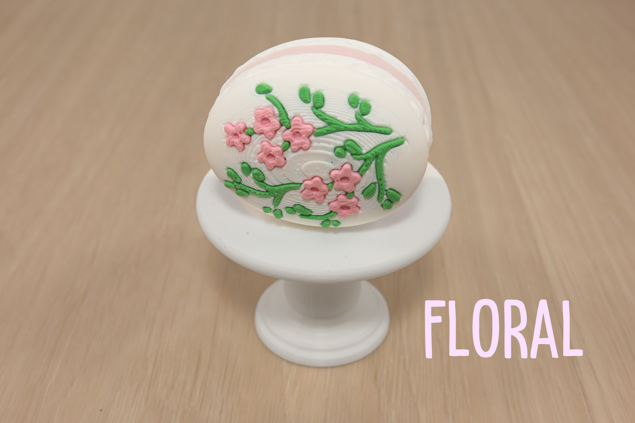 3D Printed Easter Macaron Clicker Fidget Toy