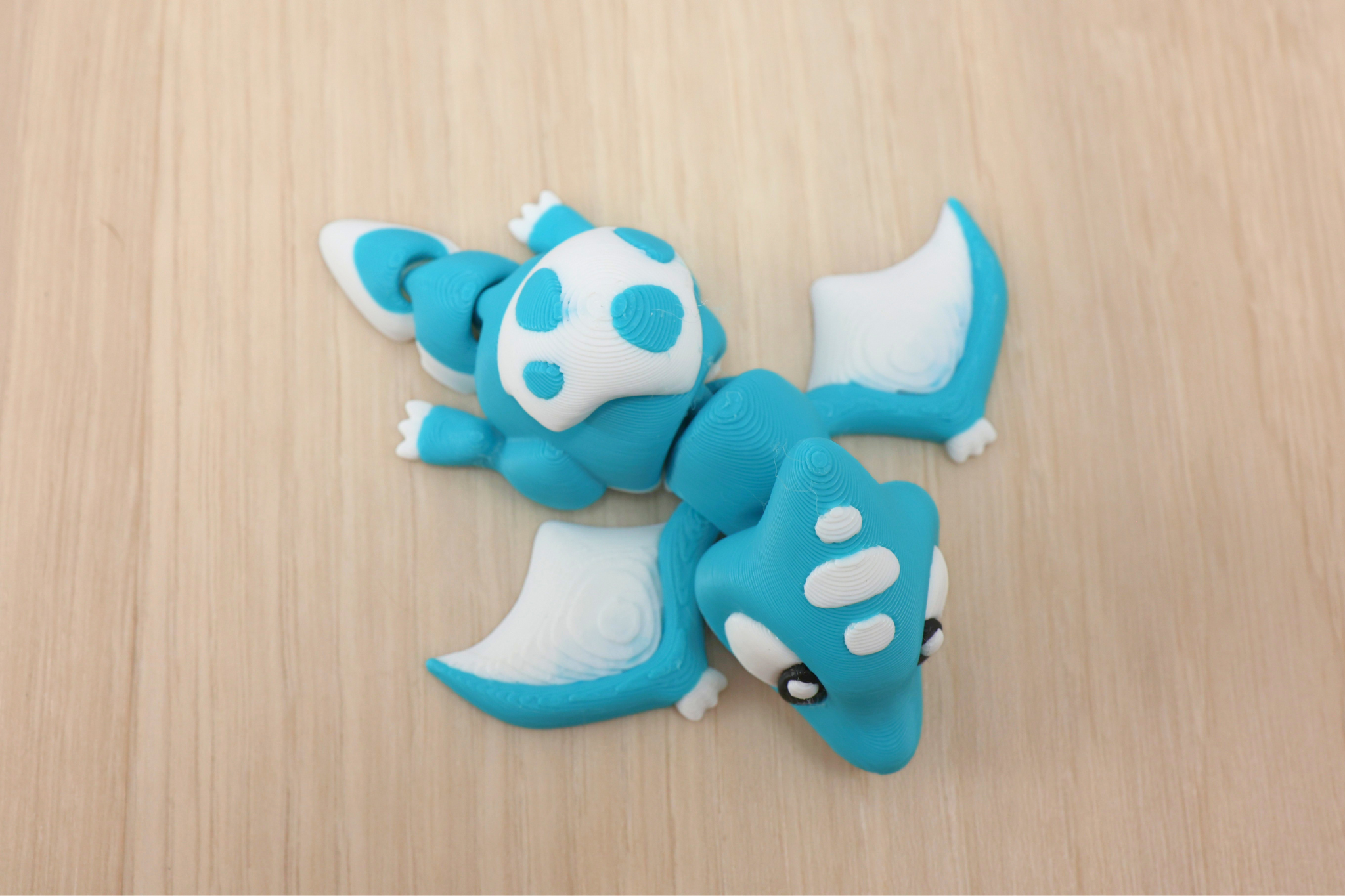 3D Printed Articulated Pterodactyl Fidget Toy