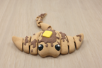 3D Printed Articulated Pancake Stingray "Flappy Jack"