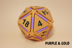 3D Printed D20 Multi-Clicker Dice Fidget Toy