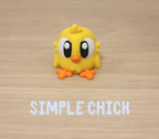 3D Printed Animal Chicks