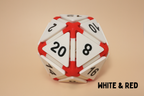3D Printed D20 Multi-Clicker Dice Fidget Toy