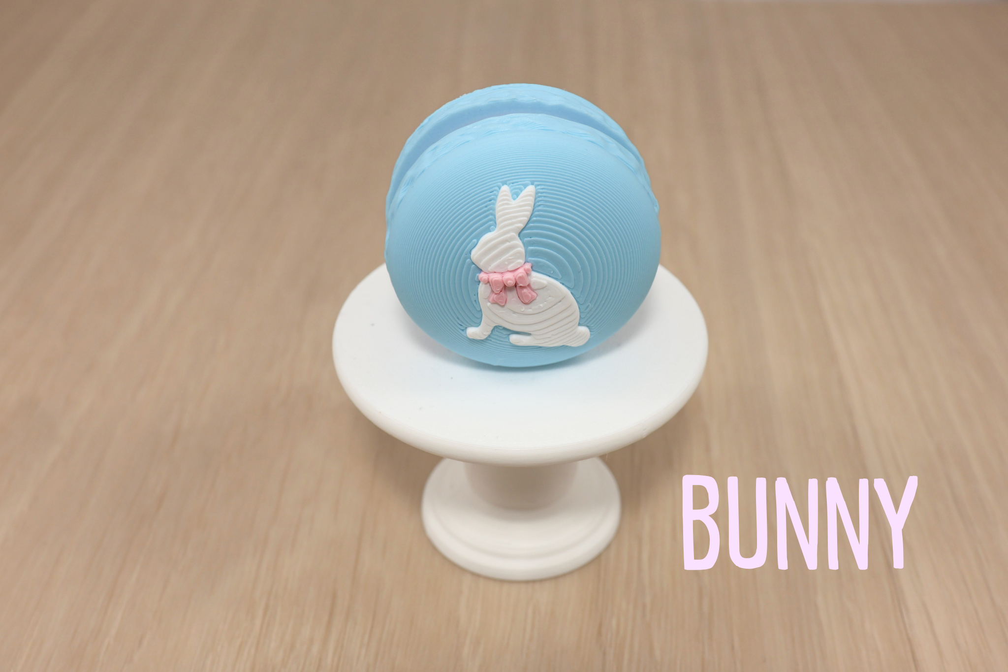 3D Printed Easter Macaron Clicker Fidget Toy
