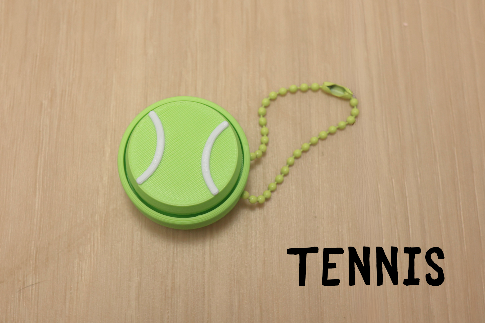 3D Printed Sports Clicker Keychain