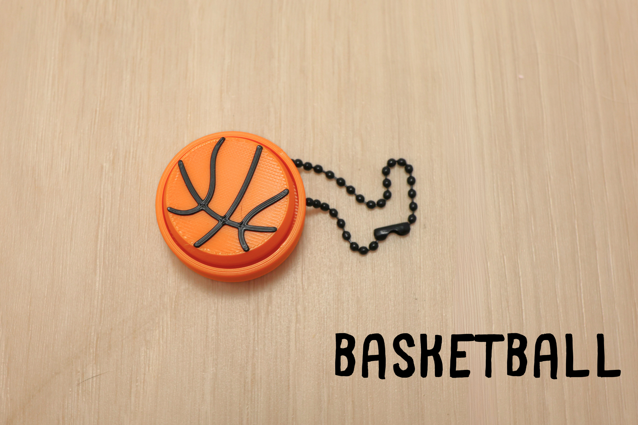 3D Printed Sports Clicker Keychain