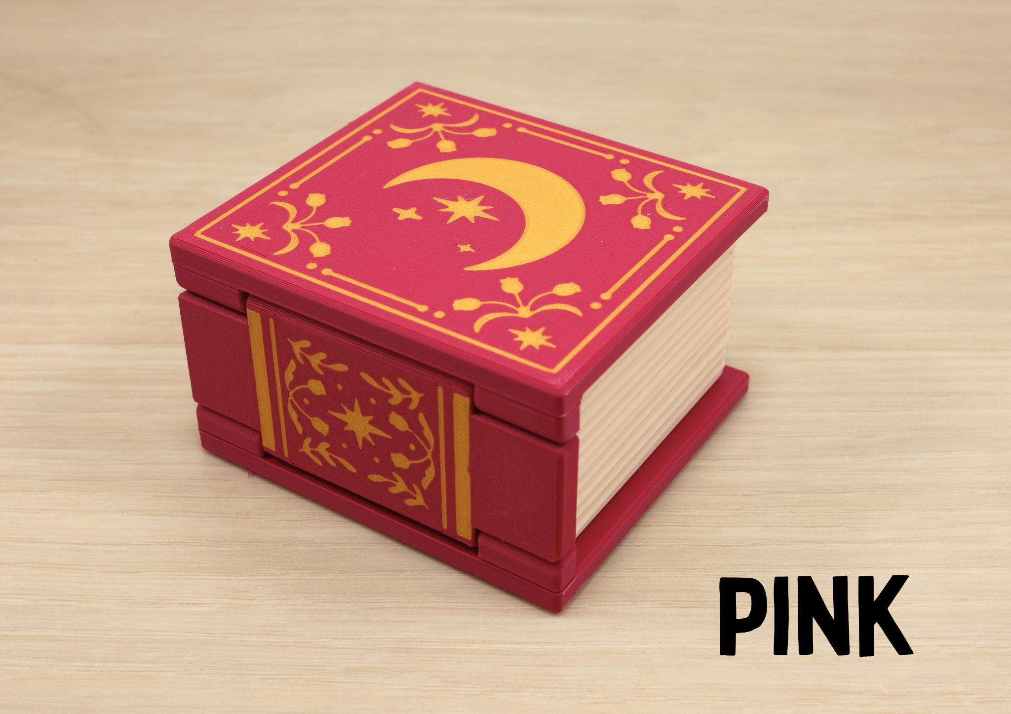 3D Printed Book with Chocolate Fidget Clickers