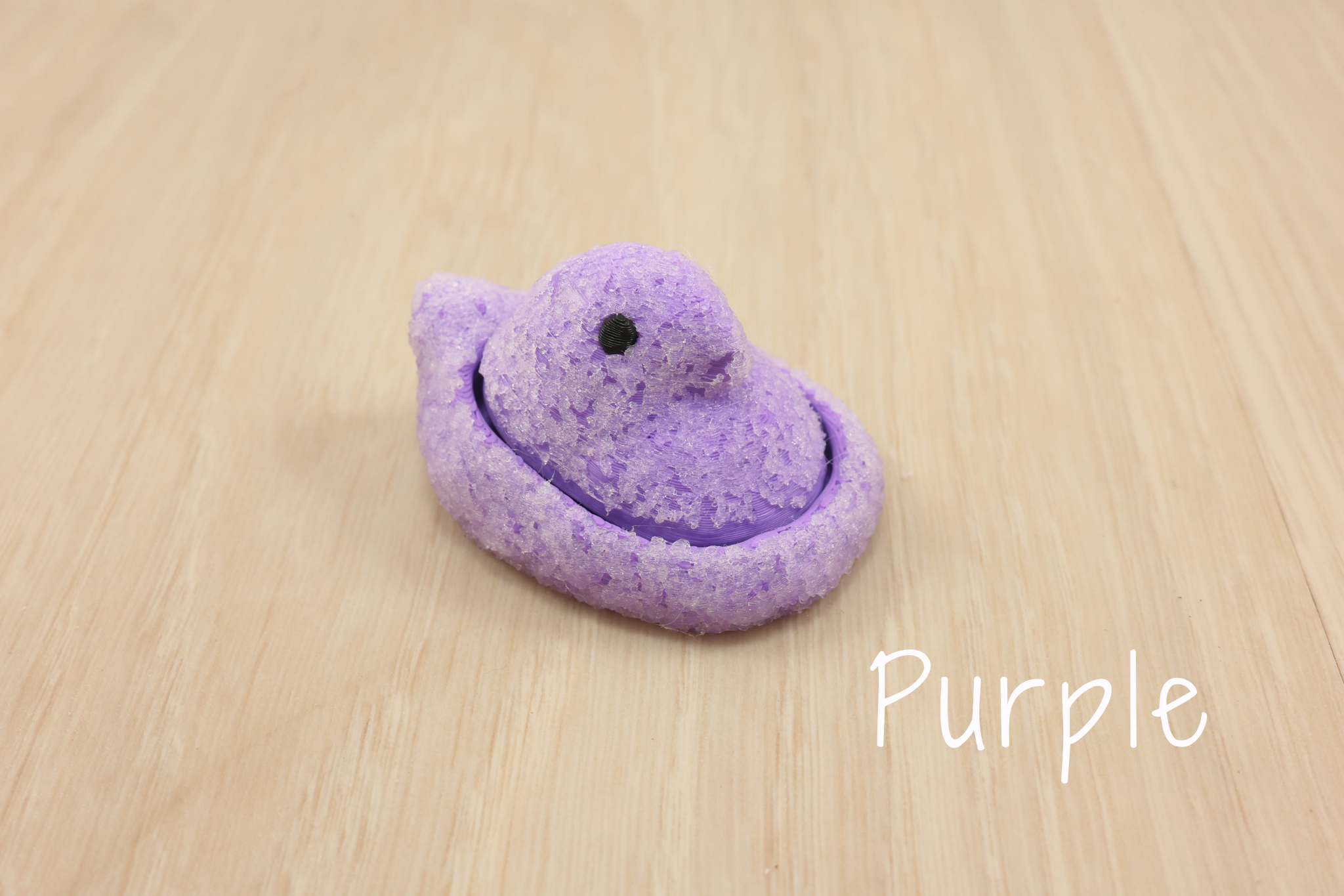 3D Printed Easter Peep Clicker Fidget Toy