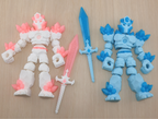 3D Printed Articulated Crystal Warrior