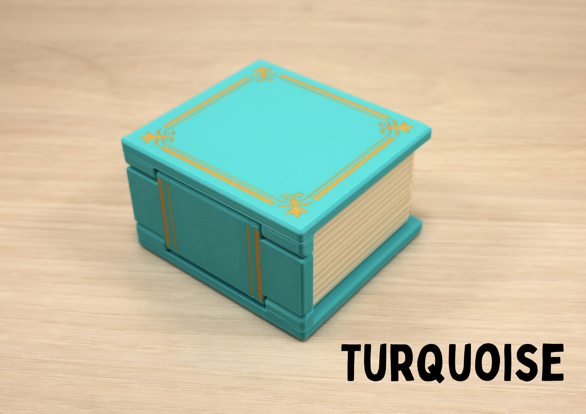 3D Printed Book with Chocolate Fidget Clickers