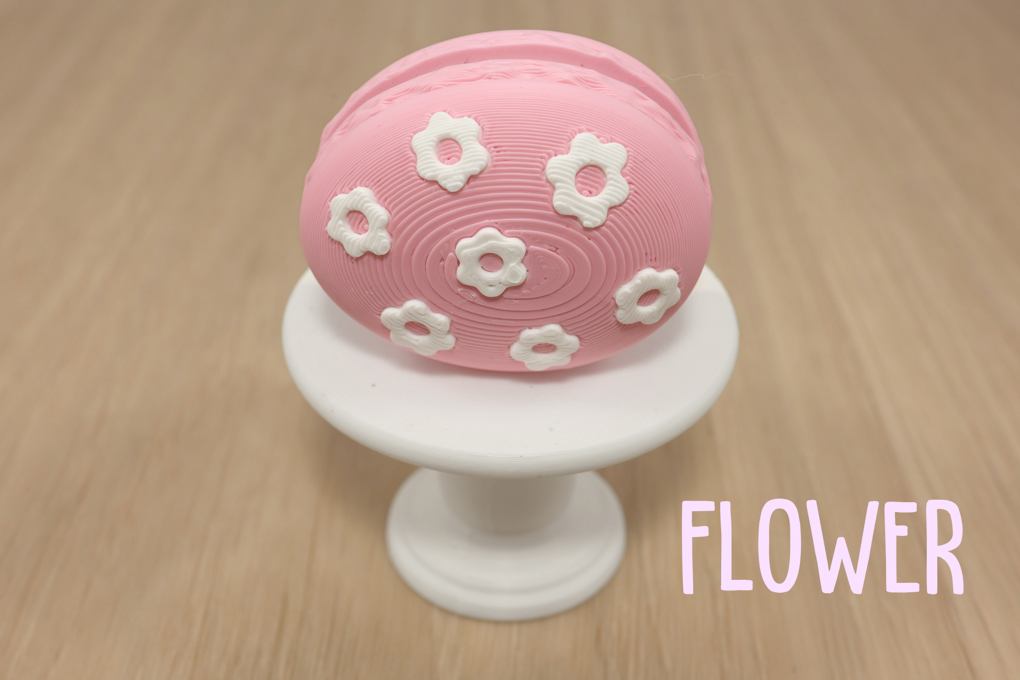 3D Printed Easter Macaron Clicker Fidget Toy