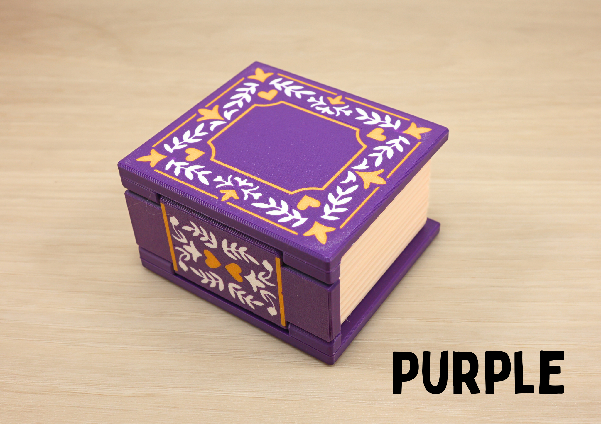 3D Printed Book with Chocolate Fidget Clickers