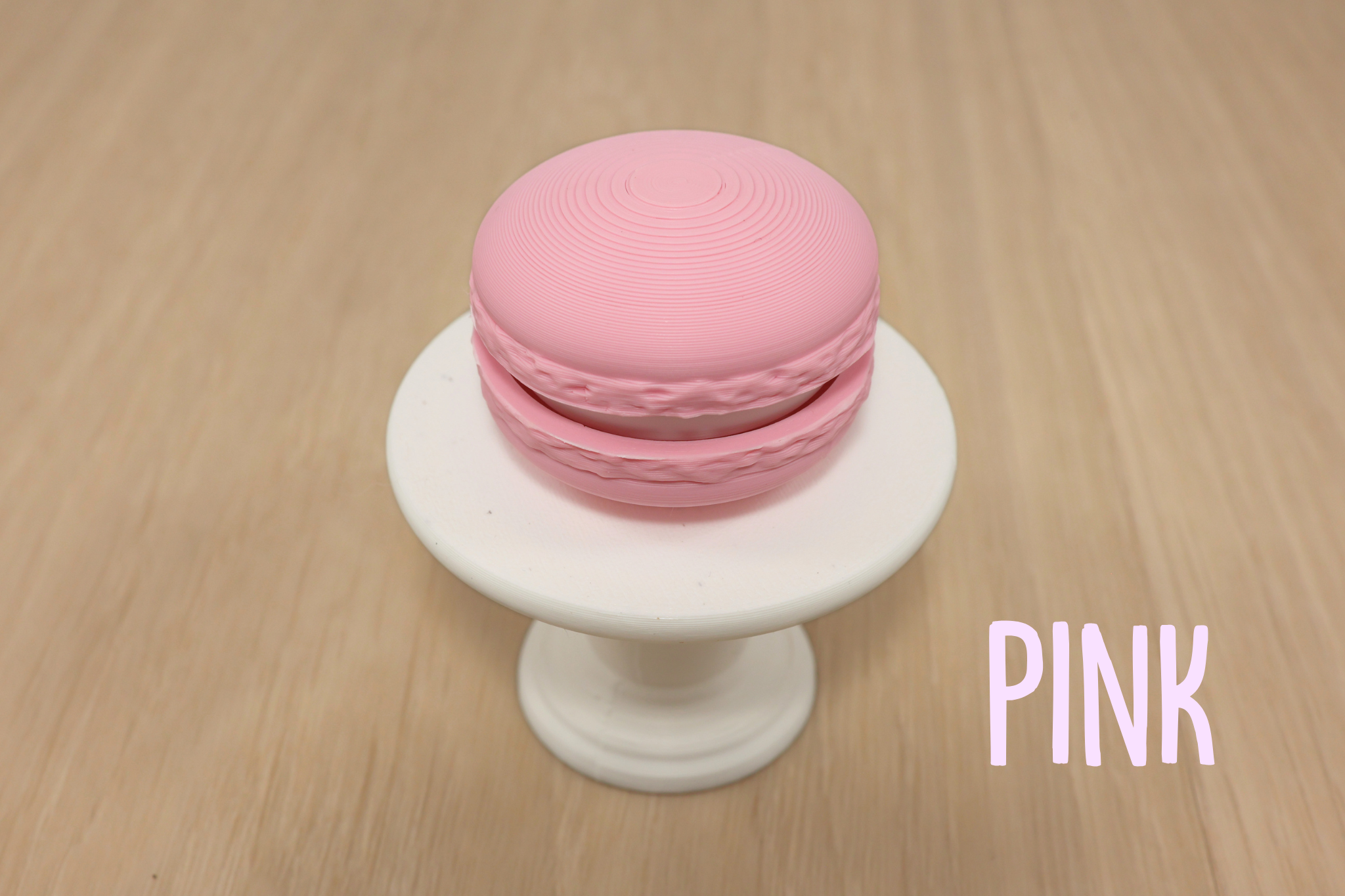 3D Printed Easter Macaron Clicker Fidget Toy