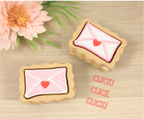 3D Printed Love Letter for Valentine's Day Cookie Clicker - Fidget Sensory Toy