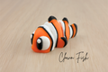3D Printed Articulated Clown Fish Fidget Toy