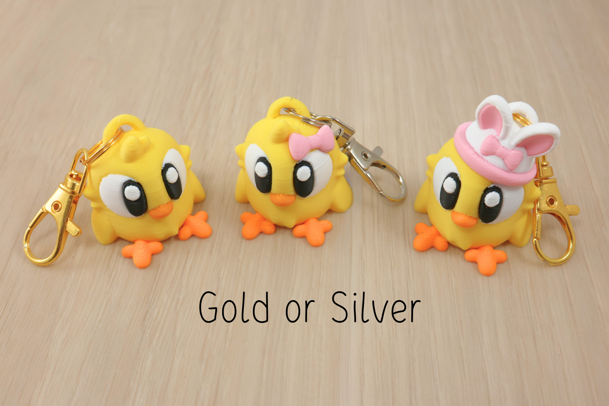 3D Printed Animal Chicks