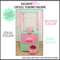 3D Printed Mini Size Capsule Dispenser GachaPop Machine