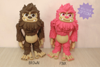 3D Printed Articulated Sasquatch