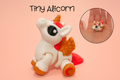 3D Printed Articulated Tiny Alicorn Fidget Toy